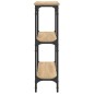 vidaXL Konsolentisch Sonoma-Eiche 100x22,5x75 cm Holzwerkstoff vidaXL Konsolentisch Sonoma-Eiche 100x22,5x75 cm Holzwerkstoff