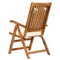 Garten-Liegestühle 2 Stk. mit Auflagen Massivholz Teak Garten-Liegestühle 2 Stk. mit Auflagen Massivholz Teak