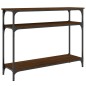vidaXL Konsolentisch Braun Eichen-Optik 100x29x75 cm Holzwerkstoff vidaXL Konsolentisch Braun Eichen-Optik 100x29x75 cm Holzwerkstoff