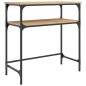vidaXL Konsolentisch Sonoma-Eiche 75x35,5x75 cm Holzwerkstoff vidaXL Konsolentisch Sonoma-Eiche 75x35,5x75 cm Holzwerkstoff