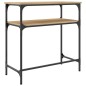 vidaXL Konsolentisch Sonoma-Eiche 75x35,5x75 cm Holzwerkstoff vidaXL Konsolentisch Sonoma-Eiche 75x35,5x75 cm Holzwerkstoff
