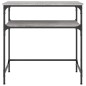 vidaXL Konsolentisch Grau Sonoma 75x35,5x75 cm Holzwerkstoff vidaXL Konsolentisch Grau Sonoma 75x35,5x75 cm Holzwerkstoff