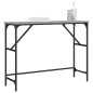 vidaXL Konsolentisch Grau Sonoma 100x32x75 cm Holzwerkstoff vidaXL Konsolentisch Grau Sonoma 100x32x75 cm Holzwerkstoff