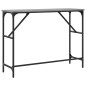 vidaXL Konsolentisch Grau Sonoma 100x32x75 cm Holzwerkstoff vidaXL Konsolentisch Grau Sonoma 100x32x75 cm Holzwerkstoff