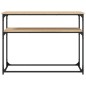 vidaXL Konsolentisch Sonoma-Eiche 100x35,5x75 cm Holzwerkstoff vidaXL Konsolentisch Sonoma-Eiche 100x35,5x75 cm Holzwerkstoff
