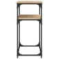 vidaXL Konsolentisch Sonoma-Eiche 100x35,5x75 cm Holzwerkstoff vidaXL Konsolentisch Sonoma-Eiche 100x35,5x75 cm Holzwerkstoff
