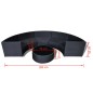 6-tlg. Garten-Lounge-Set mit Auflagen Poly Rattan Schwarz 6-tlg. Garten-Lounge-Set mit Auflagen Poly Rattan Schwarz