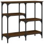 vidaXL Konsolentisch Braun Eichen-Optik 80x29x75 cm Holzwerkstoff vidaXL Konsolentisch Braun Eichen-Optik 80x29x75 cm Holzwerkstoff