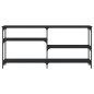vidaXL Konsolentisch Schwarz 160x29x75 cm Holzwerkstoff vidaXL Konsolentisch Schwarz 160x29x75 cm Holzwerkstoff