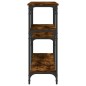 vidaXL Konsolentisch Räuchereiche 160x29x75 cm Holzwerkstoff vidaXL Konsolentisch Räuchereiche 160x29x75 cm Holzwerkstoff