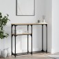 vidaXL Konsolentisch Sonoma-Eiche 90x22,5x75 cm Holzwerkstoff vidaXL Konsolentisch Sonoma-Eiche 90x22,5x75 cm Holzwerkstoff