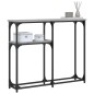 vidaXL Konsolentisch Grau Sonoma 90x22,5x75 cm Holzwerkstoff vidaXL Konsolentisch Grau Sonoma 90x22,5x75 cm Holzwerkstoff