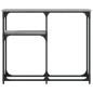 vidaXL Konsolentisch Grau Sonoma 90x22,5x75 cm Holzwerkstoff vidaXL Konsolentisch Grau Sonoma 90x22,5x75 cm Holzwerkstoff