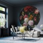 WallArt Fototapete Golden Age Flowers 190 cm WallArt Fototapete Golden Age Flowers 190 cm