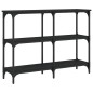 vidaXL Konsolentisch Schwarz 100x29x75 cm Holzwerkstoff vidaXL Konsolentisch Schwarz 100x29x75 cm Holzwerkstoff