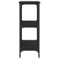 vidaXL Konsolentisch Schwarz 100x29x75 cm Holzwerkstoff vidaXL Konsolentisch Schwarz 100x29x75 cm Holzwerkstoff