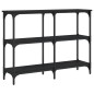 vidaXL Konsolentisch Schwarz 100x29x75 cm Holzwerkstoff vidaXL Konsolentisch Schwarz 100x29x75 cm Holzwerkstoff