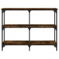 vidaXL Konsolentisch Räuchereiche 100x29x75 cm Holzwerkstoff vidaXL Konsolentisch Räuchereiche 100x29x75 cm Holzwerkstoff