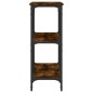 vidaXL Konsolentisch Räuchereiche 100x29x75 cm Holzwerkstoff vidaXL Konsolentisch Räuchereiche 100x29x75 cm Holzwerkstoff