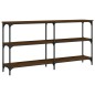 vidaXL Konsolentisch Braun Eichen-Optik 150x29x75 cm Holzwerkstoff vidaXL Konsolentisch Braun Eichen-Optik 150x29x75 cm Holzwerkstoff