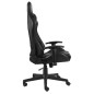 Gaming-Stuhl Drehbar Schwarz PVC Gaming-Stuhl Drehbar Schwarz PVC