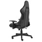 Gaming-Stuhl Drehbar Schwarz PVC Gaming-Stuhl Drehbar Schwarz PVC