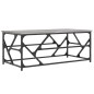 vidaXL Couchtisch Grau Sonoma 100x50x40 cm Holzwerkstoff vidaXL Couchtisch Grau Sonoma 100x50x40 cm Holzwerkstoff