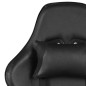 Gaming-Stuhl Drehbar Schwarz PVC Gaming-Stuhl Drehbar Schwarz PVC