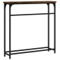 vidaXL Konsolentisch Räuchereiche 75x19,5x75 cm Holzwerkstoff vidaXL Konsolentisch Räuchereiche 75x19,5x75 cm Holzwerkstoff