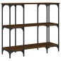 vidaXL Konsolentisch Braun Eichen-Optik 102x35x90 cm Holzwerkstoff vidaXL Konsolentisch Braun Eichen-Optik 102x35x90 cm Holzwerkstoff