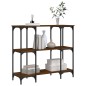 vidaXL Konsolentisch Braun Eichen-Optik 102x35x90 cm Holzwerkstoff vidaXL Konsolentisch Braun Eichen-Optik 102x35x90 cm Holzwerkstoff