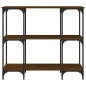 vidaXL Konsolentisch Braun Eichen-Optik 102x35x90 cm Holzwerkstoff vidaXL Konsolentisch Braun Eichen-Optik 102x35x90 cm Holzwerkstoff