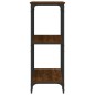 vidaXL Konsolentisch Braun Eichen-Optik 102x35x90 cm Holzwerkstoff vidaXL Konsolentisch Braun Eichen-Optik 102x35x90 cm Holzwerkstoff