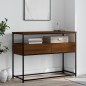 vidaXL Konsolentisch Braun Eichen-Optik 100x40x75 cm Holzwerkstoff vidaXL Konsolentisch Braun Eichen-Optik 100x40x75 cm Holzwerkstoff