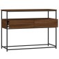 vidaXL Konsolentisch Braun Eichen-Optik 100x40x75 cm Holzwerkstoff vidaXL Konsolentisch Braun Eichen-Optik 100x40x75 cm Holzwerkstoff