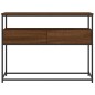 vidaXL Konsolentisch Braun Eichen-Optik 100x40x75 cm Holzwerkstoff vidaXL Konsolentisch Braun Eichen-Optik 100x40x75 cm Holzwerkstoff