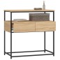 vidaXL Konsolentisch Sonoma-Eiche 75x40x75 cm Holzwerkstoff vidaXL Konsolentisch Sonoma-Eiche 75x40x75 cm Holzwerkstoff