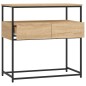 vidaXL Konsolentisch Sonoma-Eiche 75x40x75 cm Holzwerkstoff vidaXL Konsolentisch Sonoma-Eiche 75x40x75 cm Holzwerkstoff