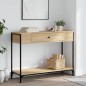 vidaXL Konsolentisch Sonoma-Eiche 100x34,5x75 cm Holzwerkstoff vidaXL Konsolentisch Sonoma-Eiche 100x34,5x75 cm Holzwerkstoff