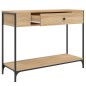 vidaXL Konsolentisch Sonoma-Eiche 100x34,5x75 cm Holzwerkstoff vidaXL Konsolentisch Sonoma-Eiche 100x34,5x75 cm Holzwerkstoff