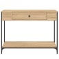 vidaXL Konsolentisch Sonoma-Eiche 100x34,5x75 cm Holzwerkstoff vidaXL Konsolentisch Sonoma-Eiche 100x34,5x75 cm Holzwerkstoff