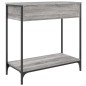 vidaXL Konsolentisch Grau Sonoma 75x34,5x75 cm Holzwerkstoff vidaXL Konsolentisch Grau Sonoma 75x34,5x75 cm Holzwerkstoff