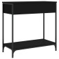 vidaXL Konsolentisch Schwarz 75x34,5x75 cm Holzwerkstoff vidaXL Konsolentisch Schwarz 75x34,5x75 cm Holzwerkstoff