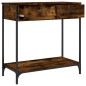 vidaXL Konsolentisch Räuchereiche 75x34,5x75 cm Holzwerkstoff vidaXL Konsolentisch Räuchereiche 75x34,5x75 cm Holzwerkstoff