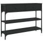 vidaXL Konsolentisch Schwarz 100x25x75 cm Holzwerkstoff vidaXL Konsolentisch Schwarz 100x25x75 cm Holzwerkstoff