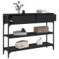 vidaXL Konsolentisch Schwarz 100x25x75 cm Holzwerkstoff vidaXL Konsolentisch Schwarz 100x25x75 cm Holzwerkstoff