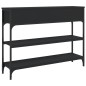 vidaXL Konsolentisch Schwarz 100x25x75 cm Holzwerkstoff vidaXL Konsolentisch Schwarz 100x25x75 cm Holzwerkstoff