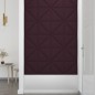 vidaXL Wandpaneele 12 Stk. Lila 30x30 cm Stoff 0,54 m² vidaXL Wandpaneele 12 Stk. Lila 30x30 cm Stoff 0,54 m²