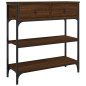 vidaXL Konsolentisch Braun Eichen-Optik 72,5x25x75 cm Holzwerkstoff vidaXL Konsolentisch Braun Eichen-Optik 72,5x25x75 cm Holzwerkstoff