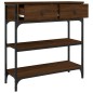 vidaXL Konsolentisch Braun Eichen-Optik 72,5x25x75 cm Holzwerkstoff vidaXL Konsolentisch Braun Eichen-Optik 72,5x25x75 cm Holzwerkstoff
